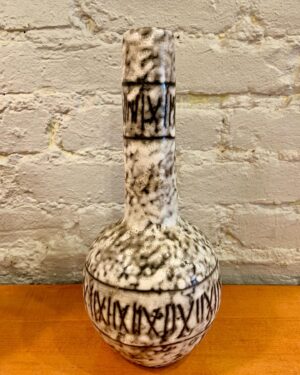 Large Vase with Hieroglyphic Decor by Gustav Sporre