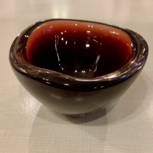 Small Amethyst Bowl by Sven Palmquist for Orrefors